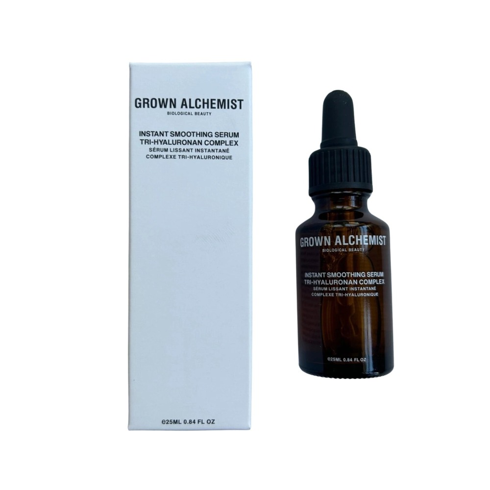 Grown Alchemist Instant‎ Smoothing Serum Anti-Aging Hydrating 0.84 fl oz